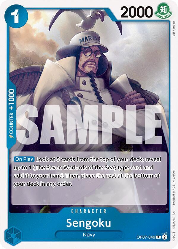 Sengoku - OP07-046 - 500 Years in the Future (OP07) - Foil - One Piece TCG Card