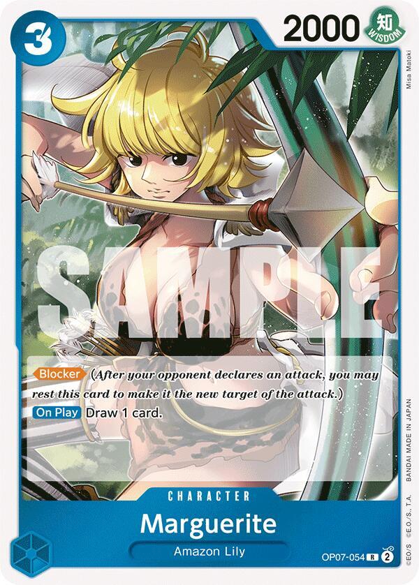 Marguerite - OP07-054 - 500 Years in the Future (OP07) - Foil - One Piece TCG Card