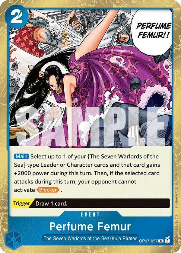 Perfume Femur - OP07-057 - 500 Years in the Future (OP07) - Foil - One Piece TCG Card
