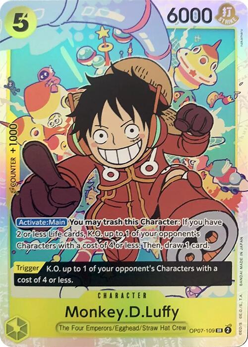 Monkey.D.Luffy (109) - OP07-109 - 500 Years in the Future (OP07)