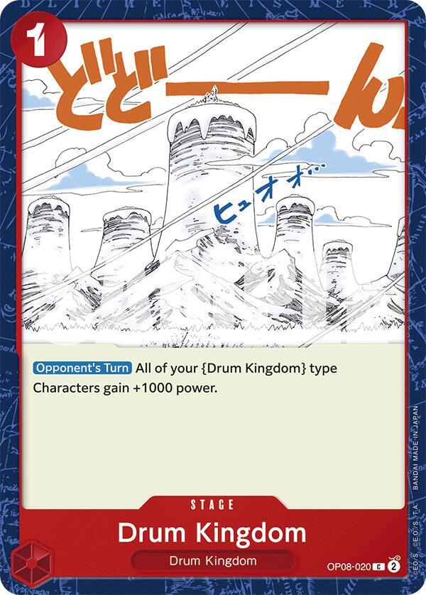 Drum Kingdom - OP08-020 - Two Legends (OP08) - Normal