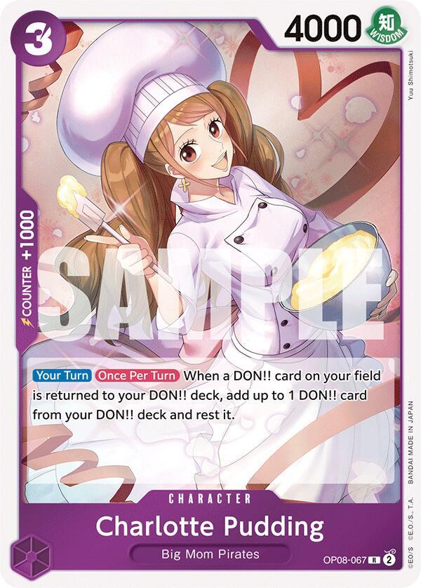 Charlotte Pudding (067) - OP08-067 - Two Legends (OP08)