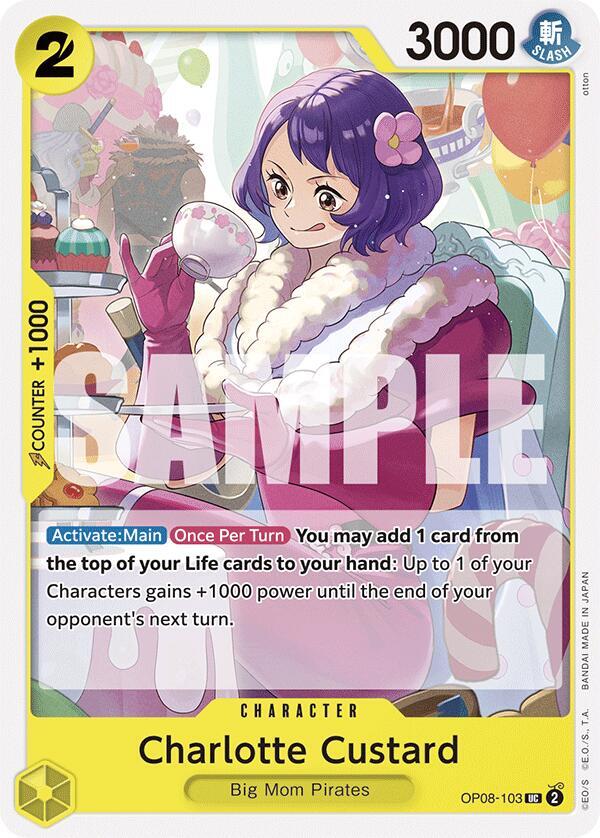 Charlotte Custard - OP08-103 - Two Legends (OP08) - Normal