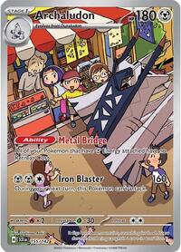 Archaludon - 155/142 - SV07: Stellar Crown (SCR) - Illustration Rare