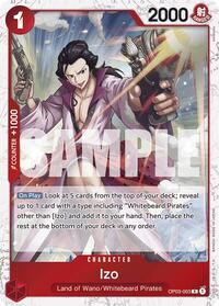 Izo (OP03-003) (Jolly Roger Foil) - OP03-003 - Premium Booster -The Best- (PRB-01)