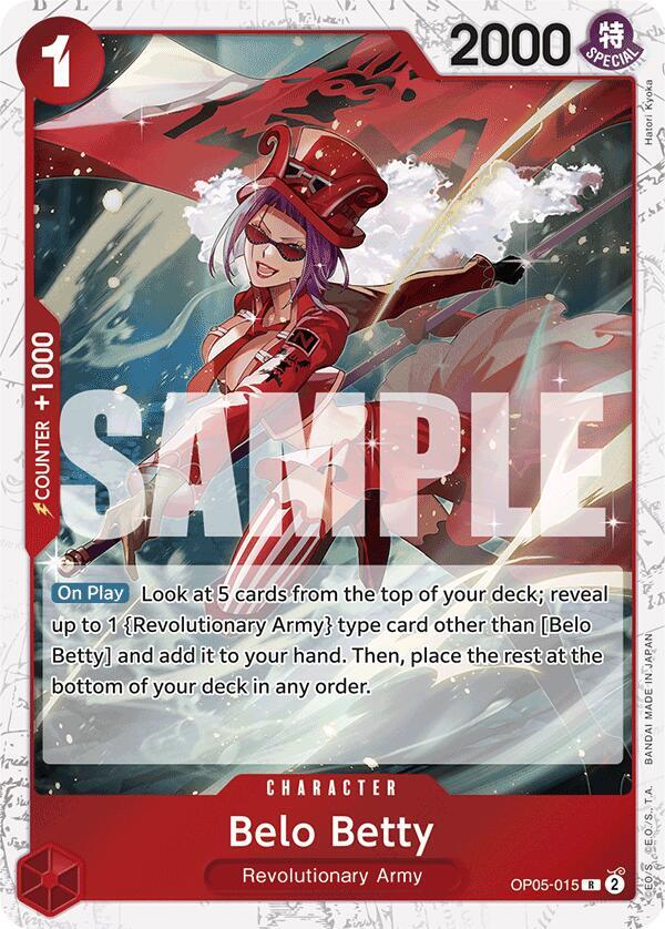 Belo Betty (Jolly Roger Foil) - OP05-015 - Premium Booster -The Best- (PRB-01)