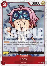 Koby (Jolly Roger Foil) - P-014 - Premium Booster -The Best- (PRB-01)