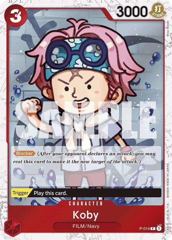 Koby (Jolly Roger Foil) - P-014 - Premium Booster -The Best- (PRB-01)