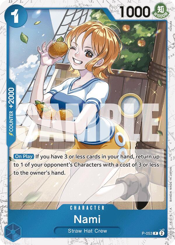 Nami (P-053) (Jolly Roger Foil) - P-053 - Premium Booster -The Best- (PRB-01)