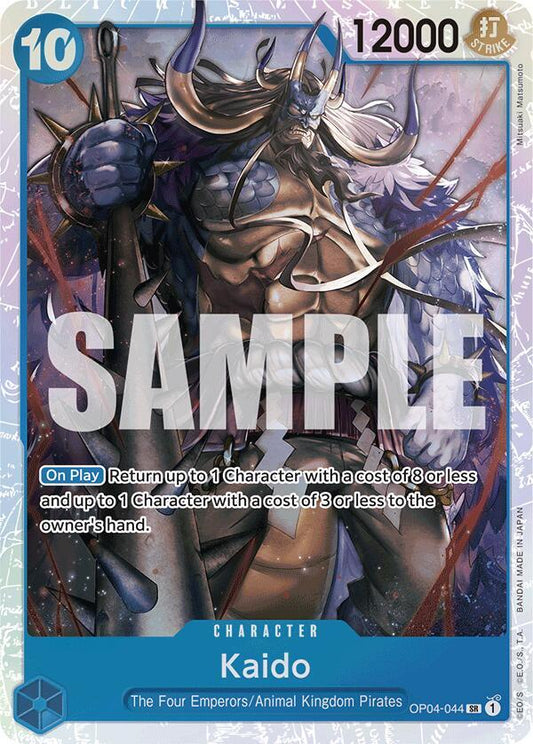 Kaido (OP04-044) (Reprint) - OP04-044 - Premium Booster -The Best- (PRB-01)