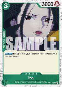 Izo (OP01-033) (Jolly Roger Foil) - OP01-033 - Premium Booster -The Best- (PRB-01)