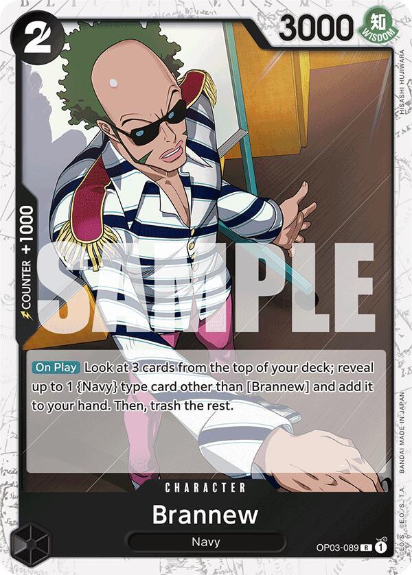 Brannew (Jolly Roger Foil) - OP03-089 - Premium Booster -The Best- (PRB-01)