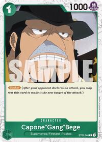 Capone"Gang"Bege (ST02-004) (Jolly Roger Foil) - ST02-004 - Premium Booster -The Best- (PRB-01)