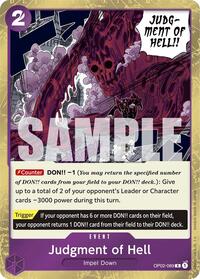 Judgment of Hell (Jolly Roger Foil) - OP02-089 - Premium Booster -The Best- (PRB-01)
