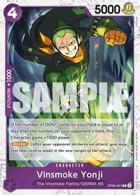 Vinsmoke Yonji (OP06-067) (Jolly Roger Foil) - OP06-067 - Premium Booster -The Best- (PRB-01)