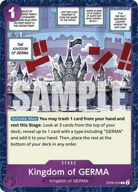 Kingdom of GERMA (Jolly Roger Foil) - OP06-079 - Premium Booster -The Best- (PRB-01)
