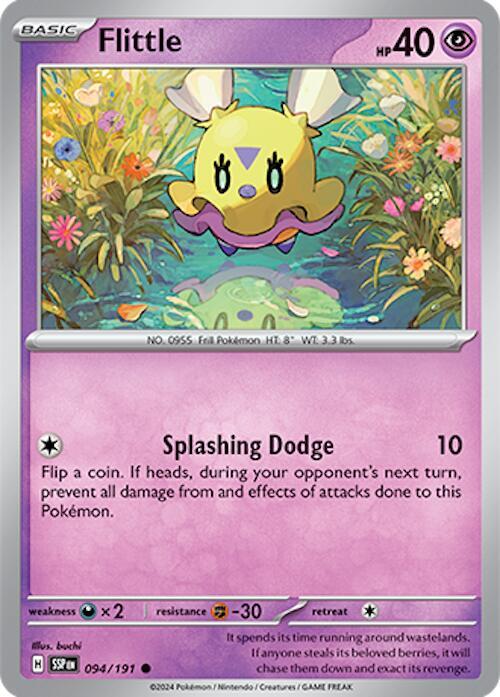 Flittle - 094/191 - SV08: Surging Sparks (SSP) - Normal - Pokemon TCG Card