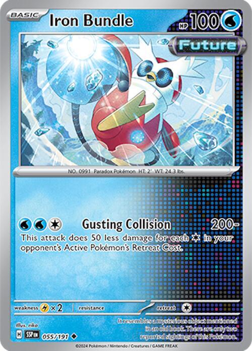 Iron Bundle - 055/191 - SV08: Surging Sparks (SSP) - Normal - Pokemon TCG Card