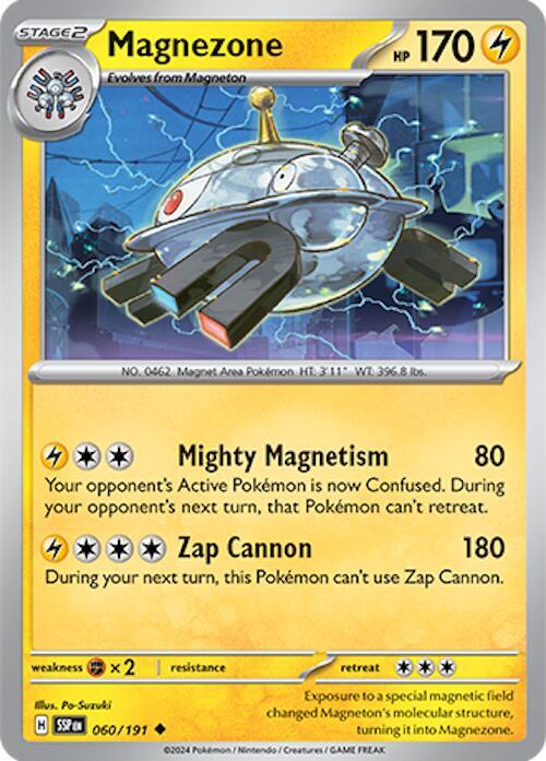 Magnezone - 060/191 - SV08: Surging Sparks (SSP) - Normal - Pokemon TCG Card