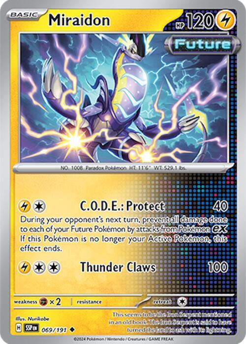 Miraidon - 069/191 - SV08: Surging Sparks (SSP) - Normal - Pokemon TCG Card