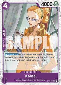 Kalifa (Jolly Roger Foil) - OP03-060 - Premium Booster -The Best- (PRB-01)