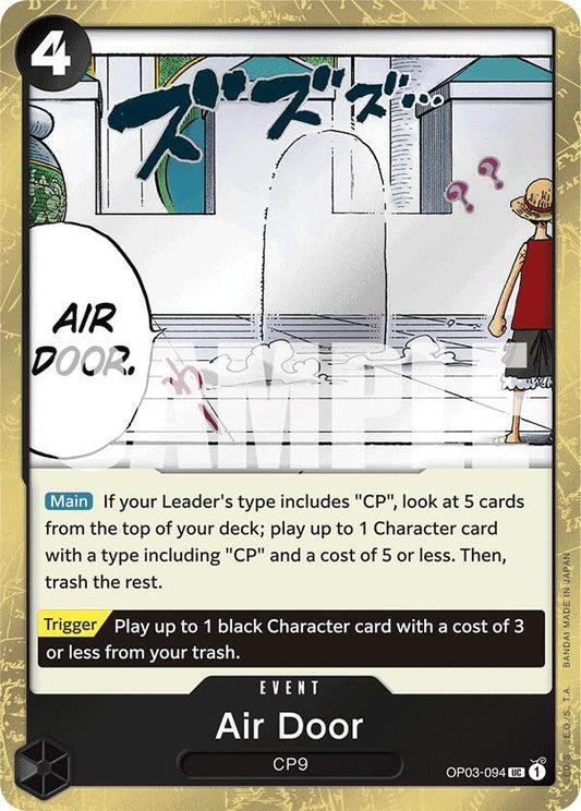 Air Door (Jolly Roger Foil) - OP03-094 - Premium Booster -The Best- (PRB-01)