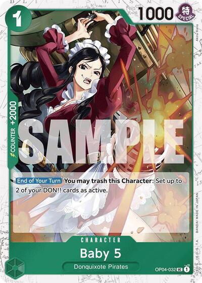 Baby 5 (OP04-032) (Jolly Roger Foil) - OP04-032 - Premium Booster -The Best- (PRB-01)