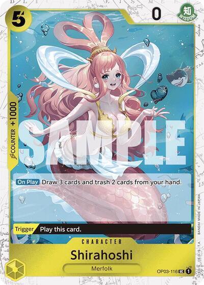 Shirahoshi (OP03-116) (Jolly Roger Foil) - OP03-116 - Premium Booster -The Best- (PRB-01)