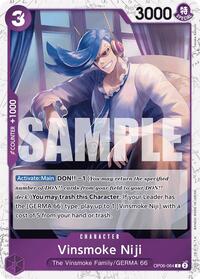 Vinsmoke Niji (OP06-064) (Jolly Roger Foil) - OP06-064 - Premium Booster -The Best- (PRB-01)