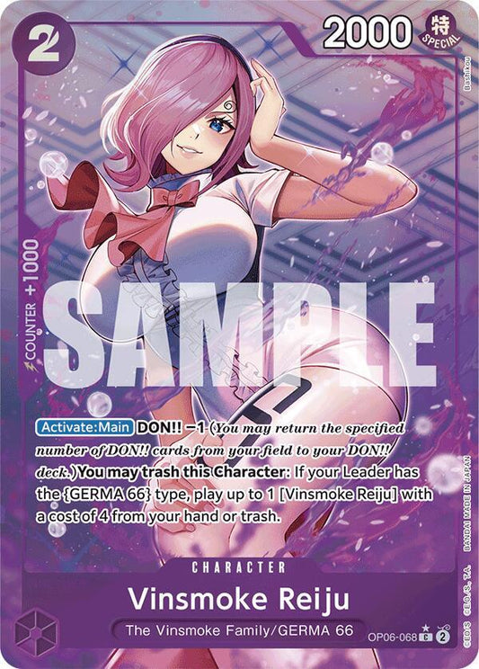 Vinsmoke Reiju (OP06-068) (Full Art) - OP06-068 - Premium Booster -The Best- (PRB-01)