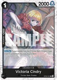 Victoria Cindry (Jolly Roger Foil) - OP06-091 - Premium Booster -The Best- (PRB-01)