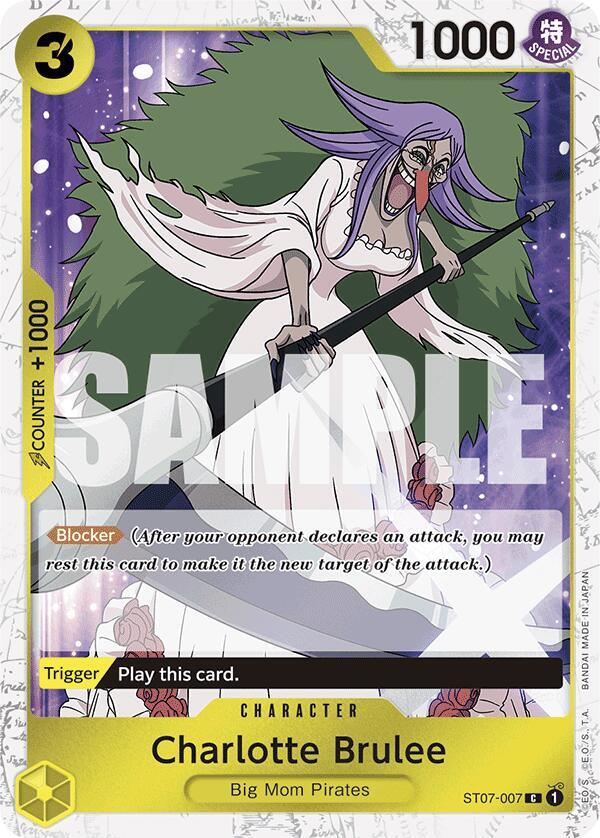 Charlotte Brulee (Jolly Roger Foil) - ST07-007 - Premium Booster -The Best- (PRB-01)