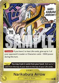 Narikabura Arrow (Jolly Roger Foil) - ST09-014 - Premium Booster -The Best- (PRB-01)