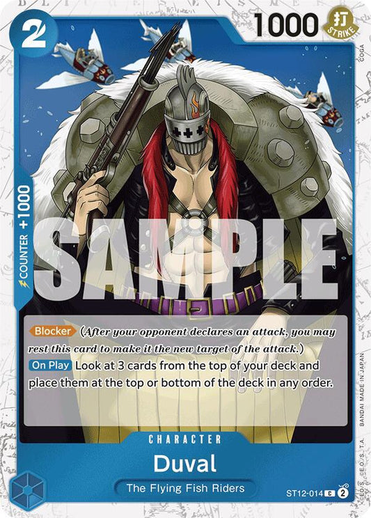Duval (Jolly Roger Foil) - ST12-014 - Premium Booster -The Best- (PRB-01)