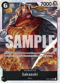 Sakazuki (Reprint) - OP02-099 - Premium Booster -The Best- (PRB-01)