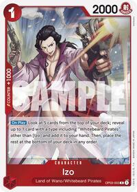 Izo (OP03-003) (Reprint) - OP03-003 - Premium Booster -The Best- (PRB-01)