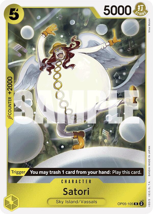 Satori (Reprint) - OP05-105 - Premium Booster -The Best- (PRB-01)