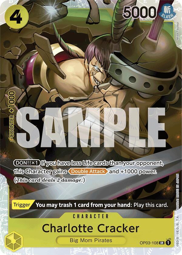 Charlotte Cracker (Reprint) - OP03-108 - Premium Booster -The Best- (PRB-01)