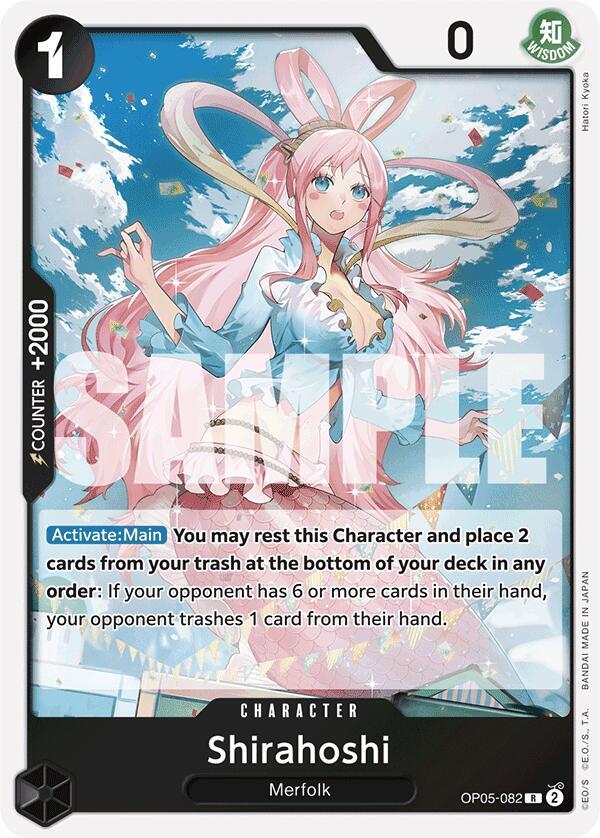 Shirahoshi (OP05-082) (Reprint) - OP05-082 - Premium Booster -The Best- (PRB-01)