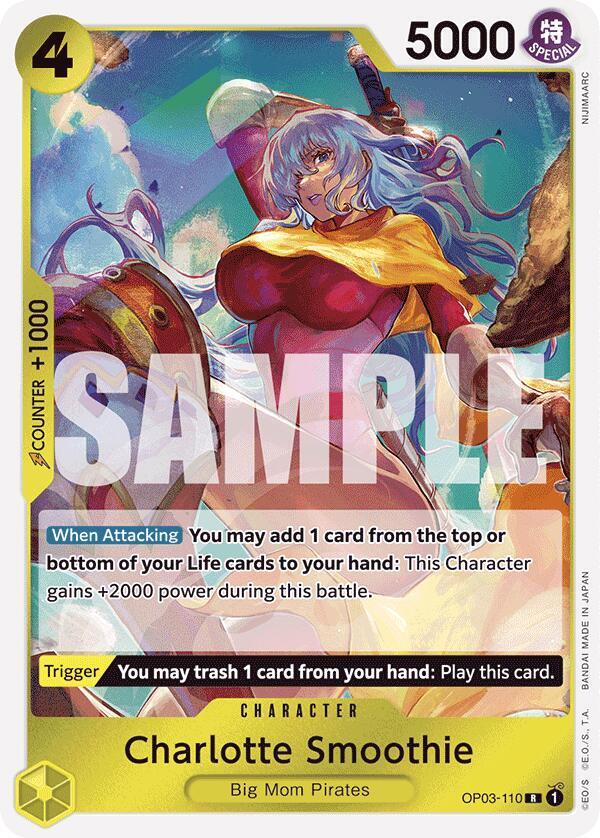 Charlotte Smoothie (Reprint) - OP03-110 - Premium Booster -The Best- (PRB-01)