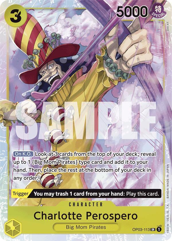 Charlotte Perospero (Reprint) - OP03-113 - Premium Booster -The Best- (PRB-01)