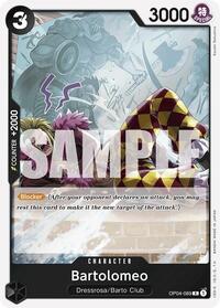Bartolomeo (OP04-089) (Reprint) - OP04-089 - Premium Booster -The Best- (PRB-01)