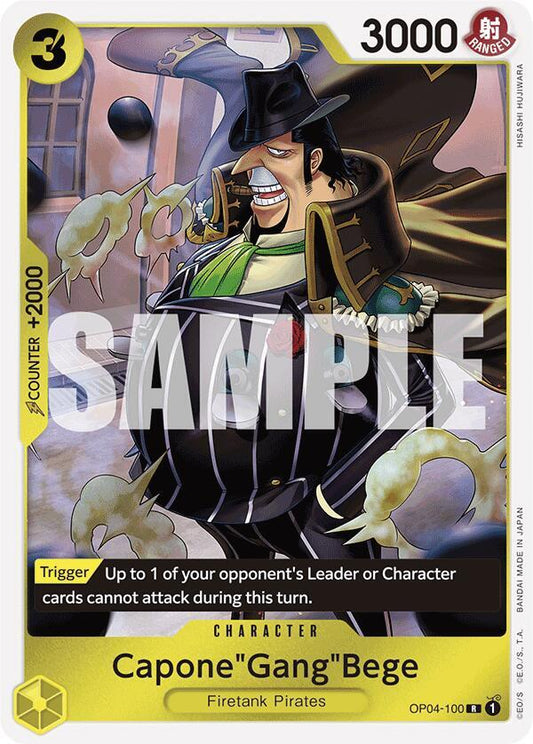 Capone"Gang"Bege (OP04-100) (Reprint) - OP04-100 - Premium Booster -The Best- (PRB-01)