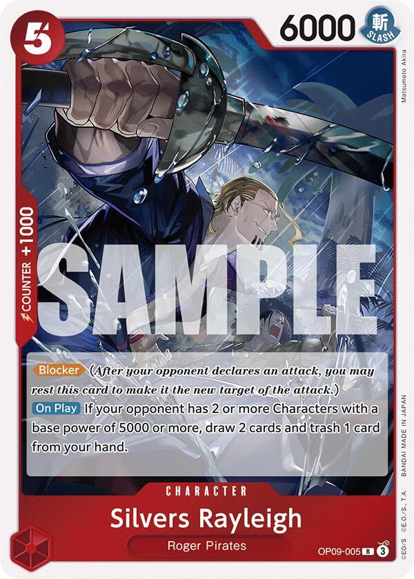Silvers Rayleigh - OP09-005 - Emperors in the New World (OP09)