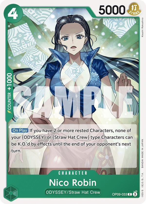Nico Robin (033) - OP09-033 - Emperors in the New World (OP09) - Normal