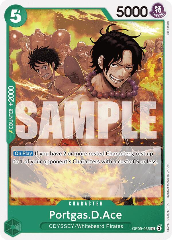 Portgas.D.Ace - OP09-035 - Emperors in the New World (OP09) - Normal