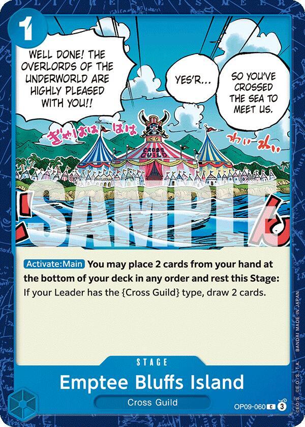 Emptee Bluffs Island - OP09-060 - Emperors in the New World (OP09) - Normal