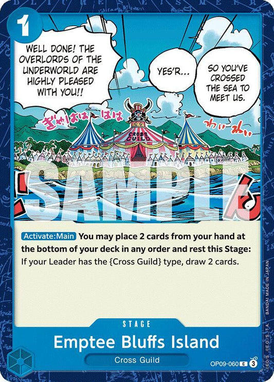 Emptee Bluffs Island - OP09-060 - Emperors in the New World (OP09) - Normal