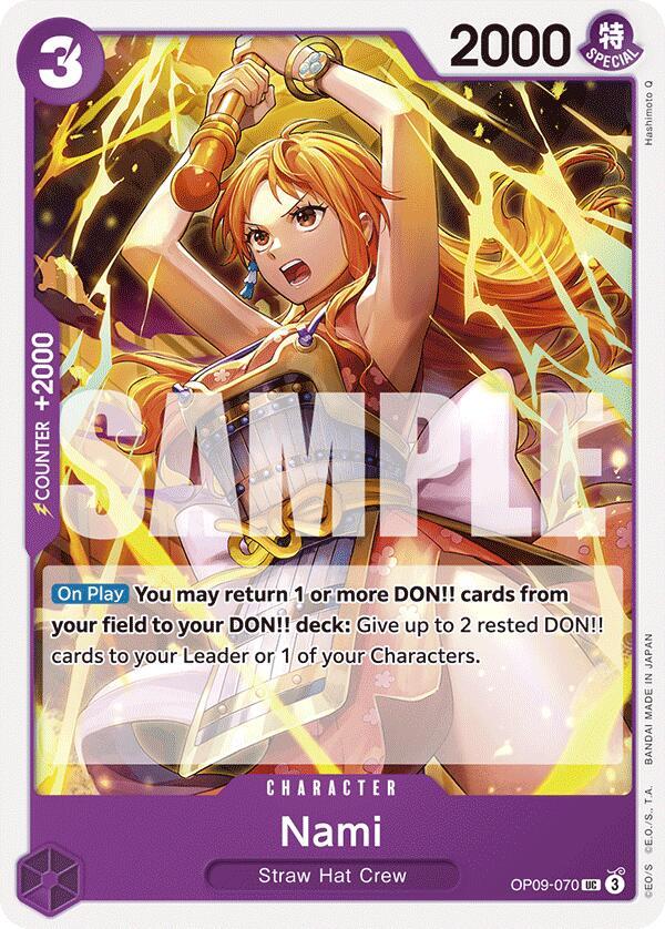 Nami (070) - OP09-070 - Emperors in the New World (OP09) - Normal