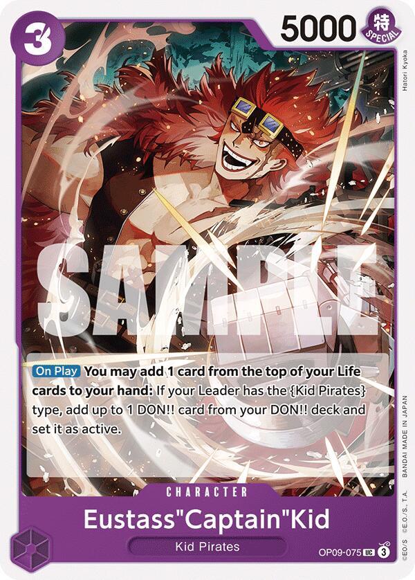 Eustass"Captain"Kid - OP09-075 - Emperors in the New World (OP09) - Normal